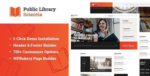 Scientia | Public Library & Book Store Education WordPress Theme
       TFx Peter Sachie