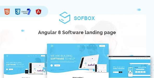 Sofbox - Software Responsive Angular Template
       TFx Fenton Xochipilli