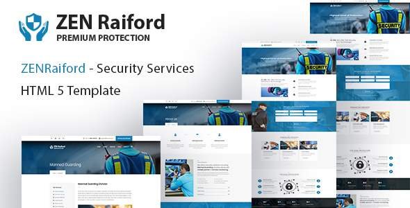 ZenRaiford - Security Services HTML Template
       TFx Foster Major