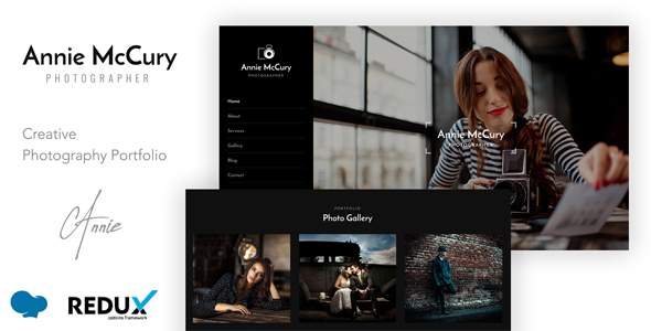Annie - Creative Photography WordPress Theme TFx