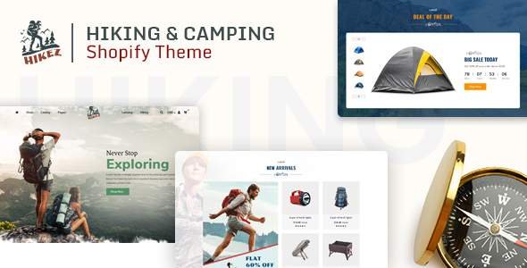 Hikez  Trekking amp Hiking Shopify Theme TFx Kipling Benedict