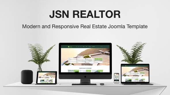 JSN Realtor - Modern and Responsive Real Estate Joomla Template TFx