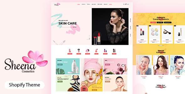 Sheena - Cosmetics Shopify Theme TFx Shopify