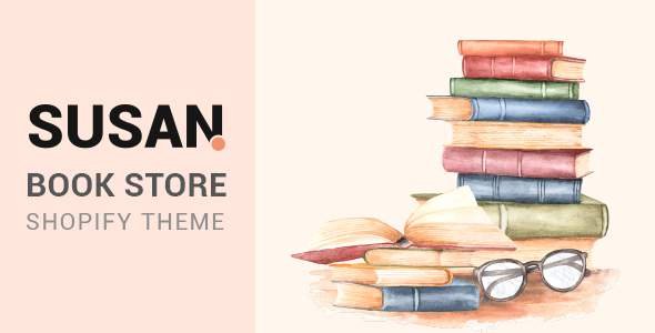 Susan - Book Store Shopify Theme TFx Shopify Tiriaq Denzil