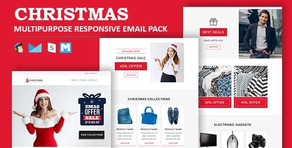 Christmas - Multipurpose Responsive Email Template TFx