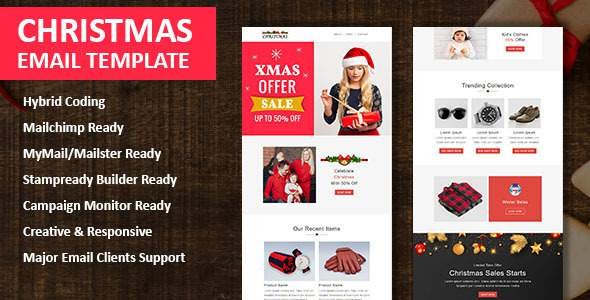 Christmas - Responsive Email Newsletter Template TFx