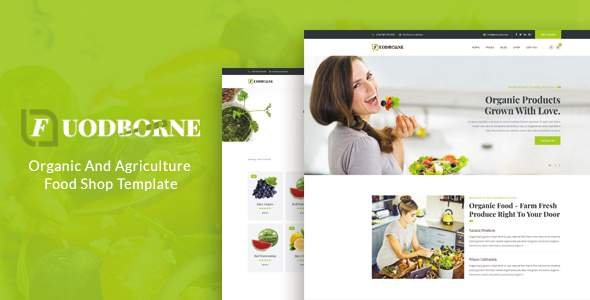 Fuodborne - Organic amp Agriculture Food Shop Template TFx