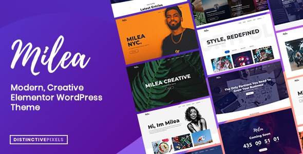 Milea - Flexible Creative WordPress Theme TFx