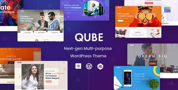 Qube - Responsive Multi-Purpose Theme TFx