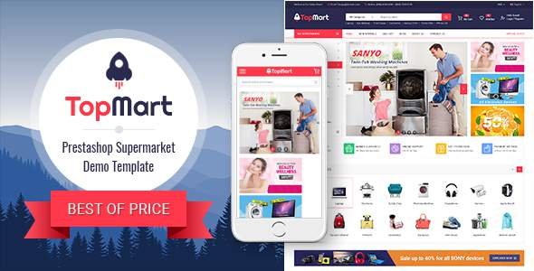 TopMart - MultiPurpose Responsive PrestaShop Theme TFx