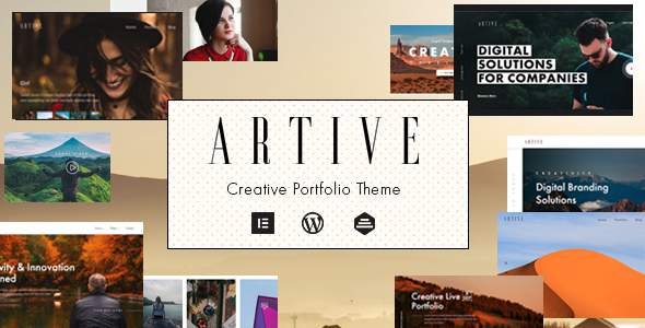 Artive - Creative Portfolio Theme TFx WordPress