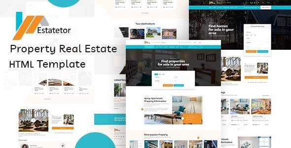 Estatetor  Property Listing Real Estate HTML-5 Template TFx