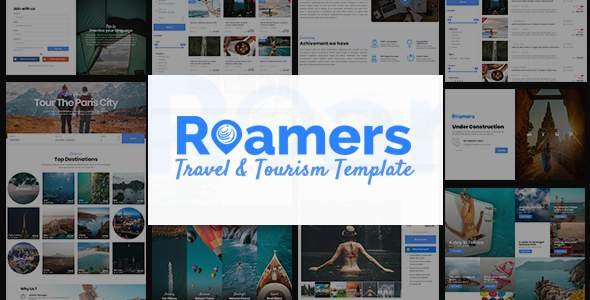 Roamers - Travel and Tour HTML Template TFx