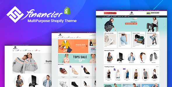Financier - Multipurpose Responsive Shopify Theme TFx