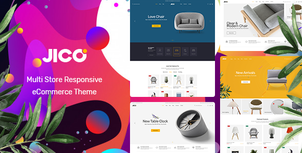 Jico - Furniture amp Home Decor Responsive Prestashop Theme TFx