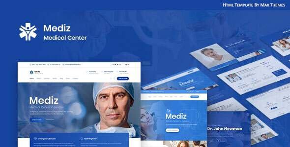 Mediz - Medical HTML TFx SiteTemplates