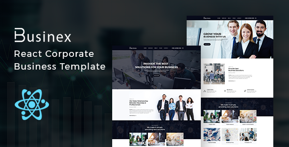 Businex - React Corporate Business Template TFx