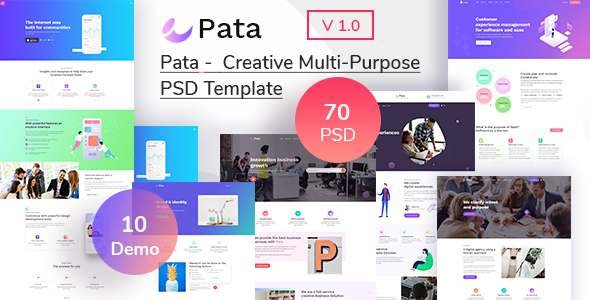 Pata - Creative Multipurpose PSD Template TFx