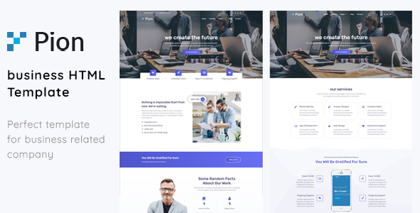 Pion - Consulting Business HTML5 Template TFx
