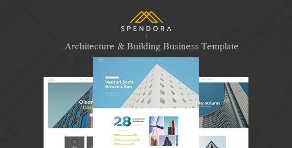 Spendora - Architecture and Building Business Joomla Template TFx