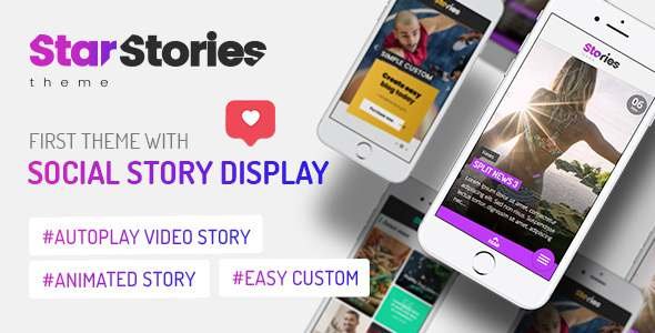 StarStories - Creative Magazine amp Blog theme TFx