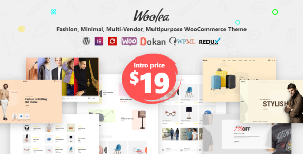 Woolea  Minimal WooCommerce Theme TFx WordPress