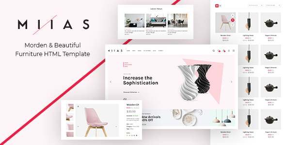 MIIAS - Furniture Bootstrap 4 Reaponsive HTML5 Template TFx