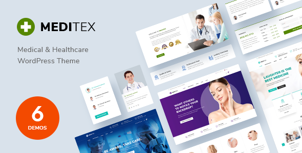 Meditex - Dental amp Medical WordPress Theme TFx