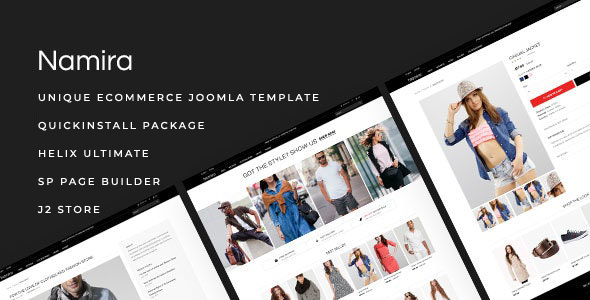 Namira - Unique eCommerce J2Store Joomla Template TFx