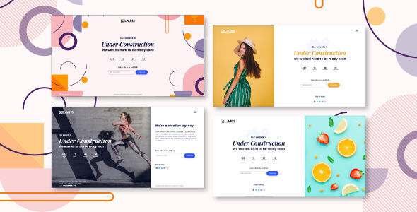 Nikoris Coming Soon Page Template TFx SiteTemplates