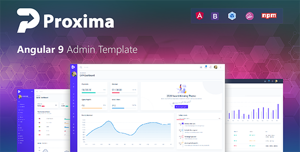 Proxima - Angular 9 amp Bootstrap 4 Admin Template TFx