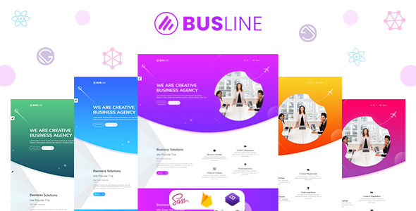 React - Gatsby Business Landing Page TFx
