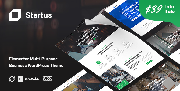 Startus - Multipurpose Business WordPress Theme TFx