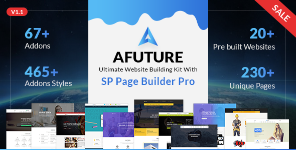 A Future - Creative Multipurpose Joomla Template TFx