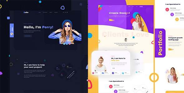 Dolio - Portfolio based PSD template TFx