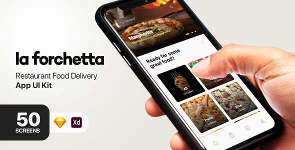 Forchetta Food App UI Kit TFx