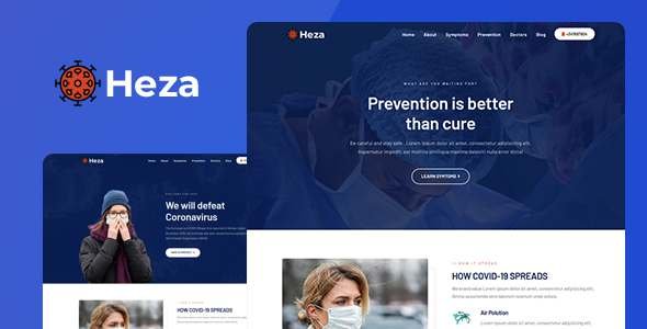 Heza - Coronavirus Medical Prevention Template TFx