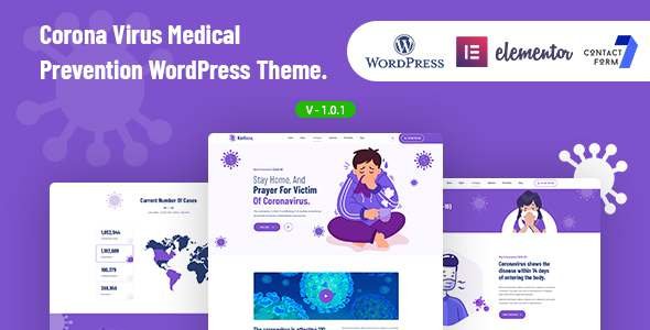 Korisna - Coronavirus Medical Prevention WordPress Theme TFx