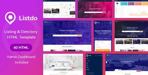 Listdo - Directory Listing HTML Template TFx