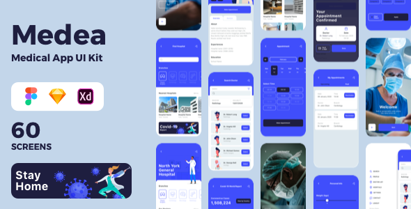 Medea Medical App UI Kit TFx