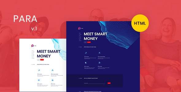 Para - Creative Premium HTML Template TFx