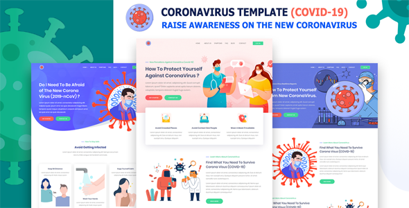 Qovit - Coronavirus amp COVID-2019 Medical Prevention Template TFx