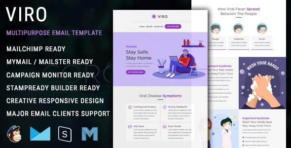 Viro - Multipurpose Responsive Email Template TFx