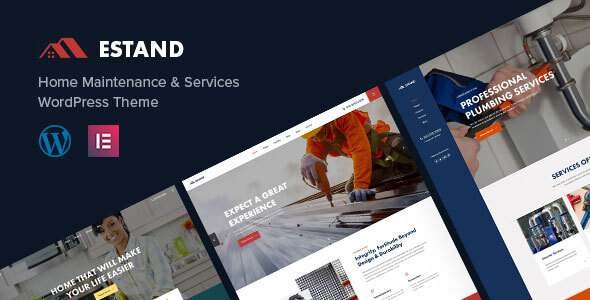 Estand  Home Maintenance WordPress Theme TFx