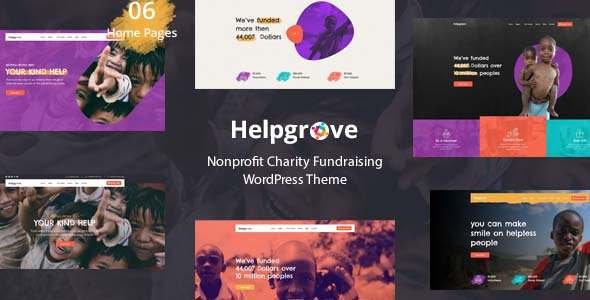 Helpgrove - Charity amp Nonprofit WordPress Theme TFx