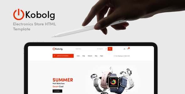 Kobolg - Electronics Store HTML Template TFx