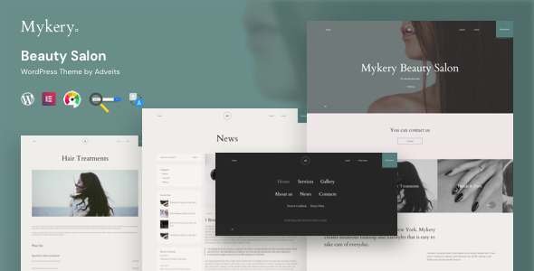 Mykery - Beauty Salon WordPress Theme TFx