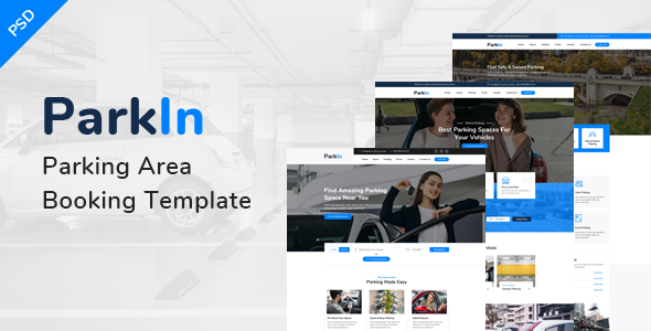 ParkIn - Parking Booking Template TFx