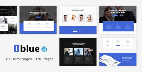 iblue - Responsive Multi-Purpose Drupal 8 Theme TFx