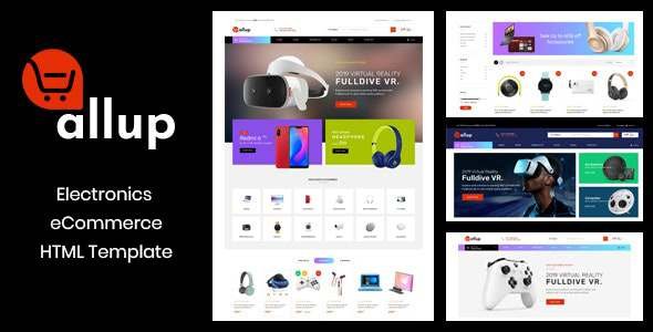 Allup  Electronics eCommerce HTML5 Template TFx